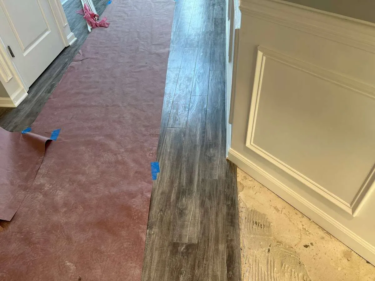 Completed marble shower restoration in Frederickson